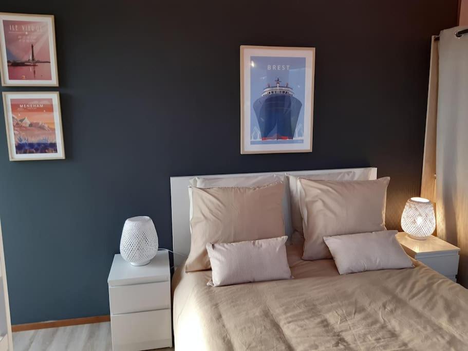 Logement 80 M2 Avec Terrasses Entre Les Deux Abers Landéda Zewnętrze zdjęcie
